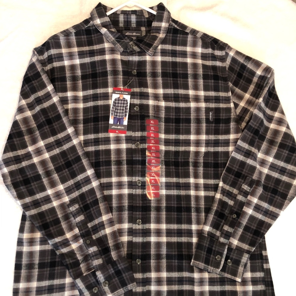 New Men’s XL Eddie Bauer Flannel Shirt